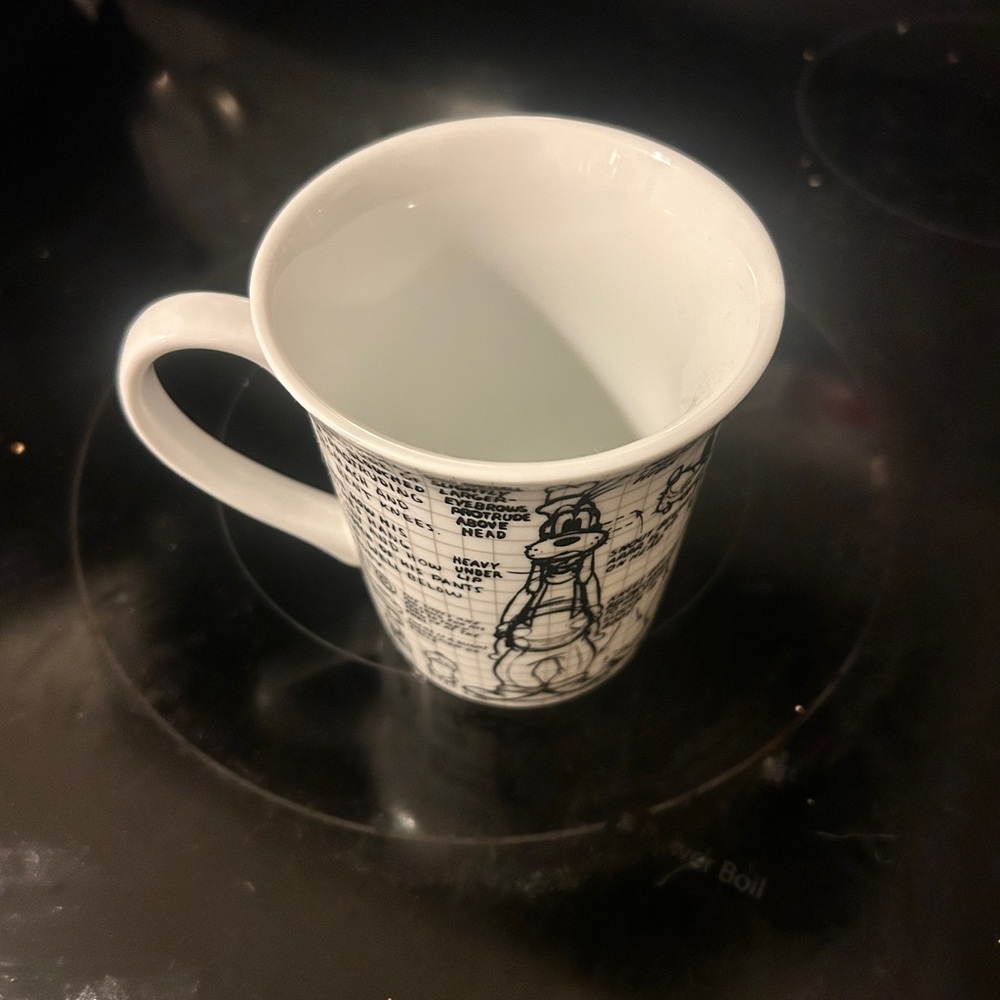 Disney Goofy 90 Years of Magic Sketchbook Mug - Picture 2 of 6